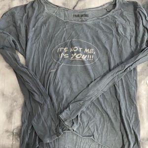 Long Sleeve High-Low Shirt